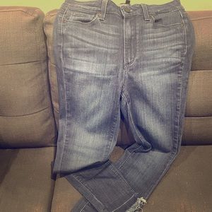 Paige Hoxton Raw Hem Jeans